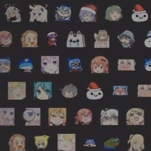 Lattice of cute emotes